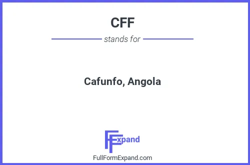 Full form of CFF