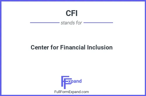 Full form of CFI