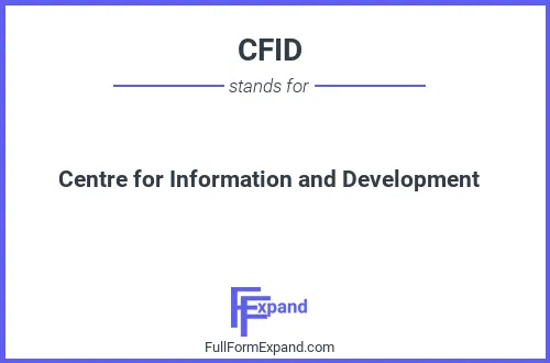 Full form of CFID