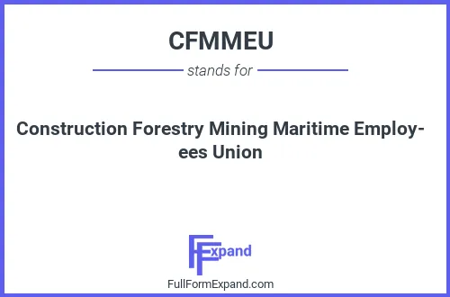 Full form of CFMMEU