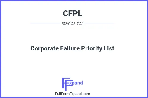 Full form of CFPL