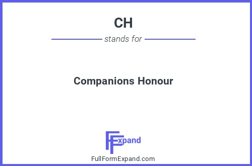 Full form of CH