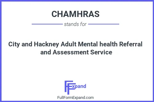 Full form of CHAMHRAS