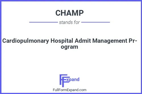 Full form of CHAMP