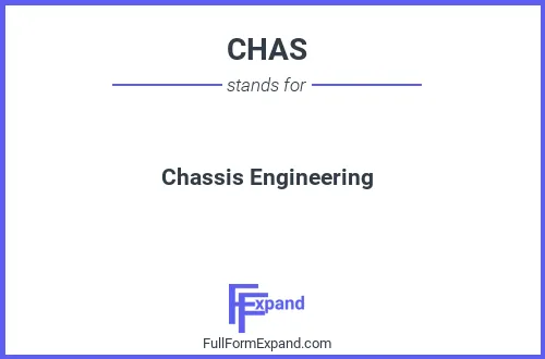 Full form of CHAS