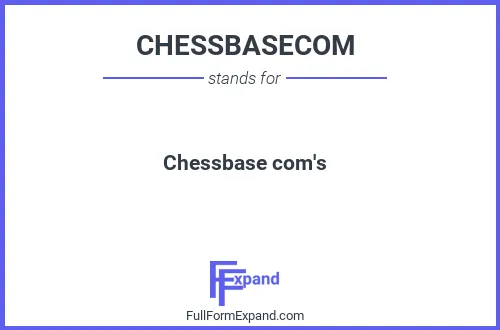 Full form of CHESSBASECOM