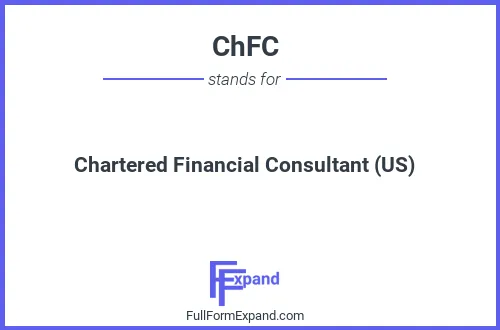 Full form of ChFC