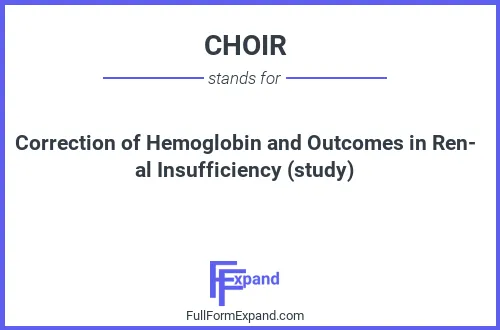 Full form of CHOIR