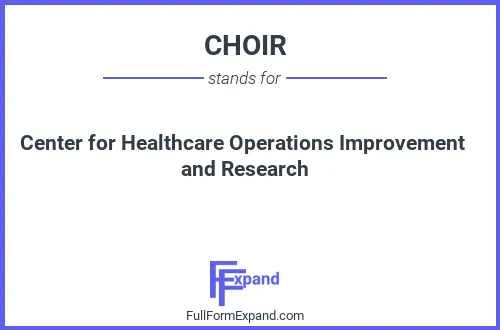 Full form of CHOIR