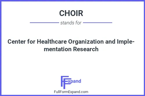 Full form of CHOIR
