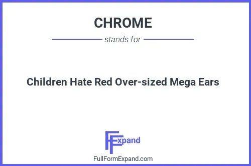 Full form of CHROME