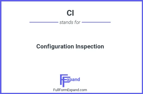 Full form of CI