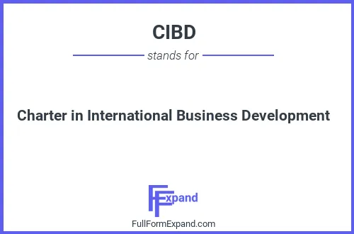 Full form of CIBD