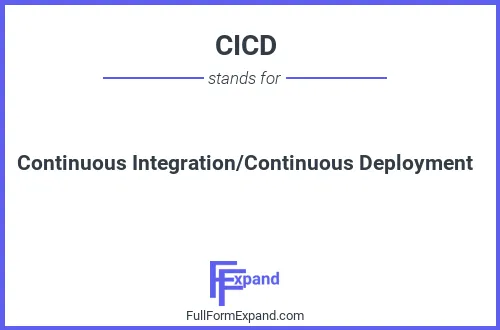 Full form of CICD