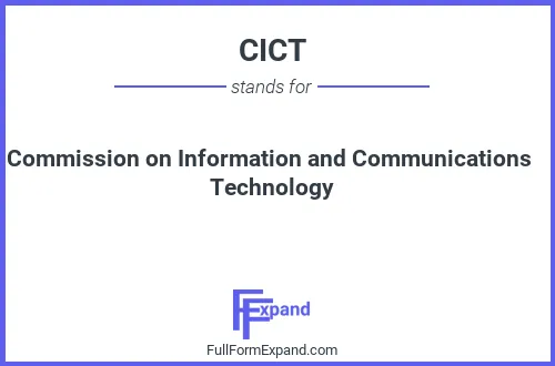 Full form of CICT