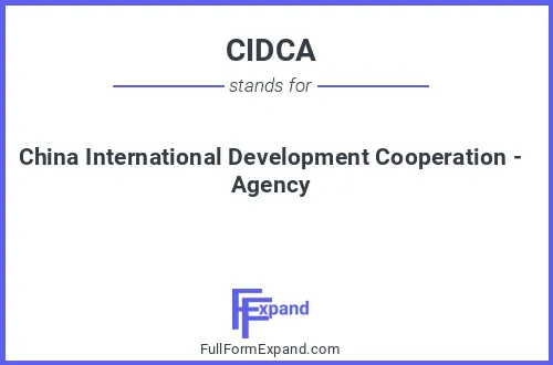 Full form of CIDCA