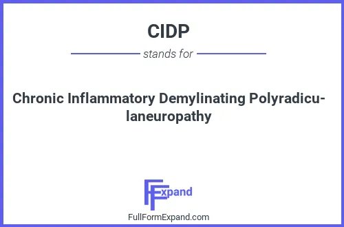 Full form of CIDP