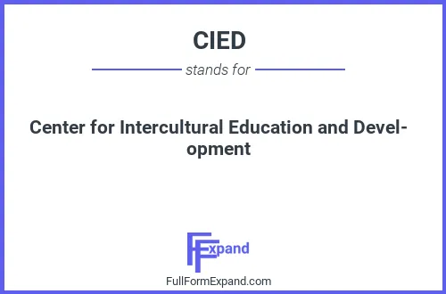 Full form of CIED