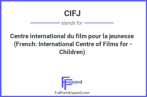 Full form of CIFJ