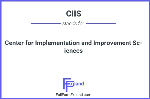 Full form of CIIS