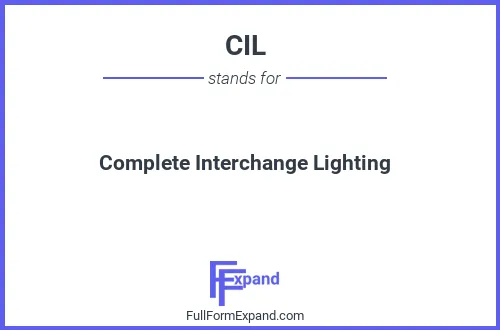 Full form of CIL