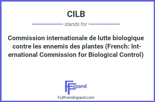 Full form of CILB