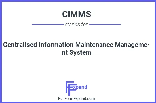Full form of CIMMS