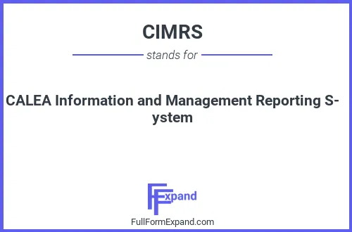 Full form of CIMRS