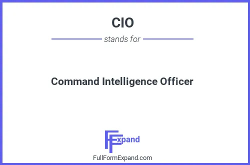 Full form of CIO