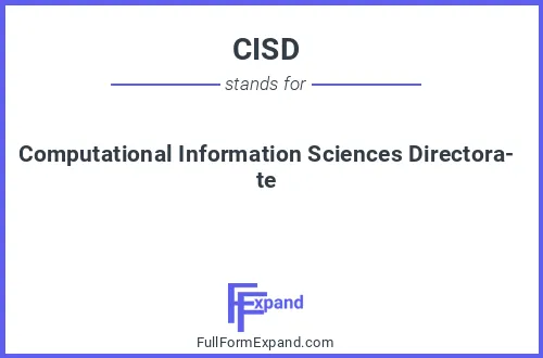 Full form of CISD