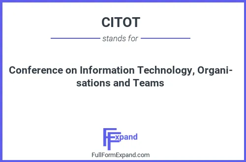 Full form of CITOT