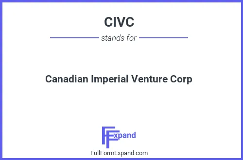Full form of CIVC