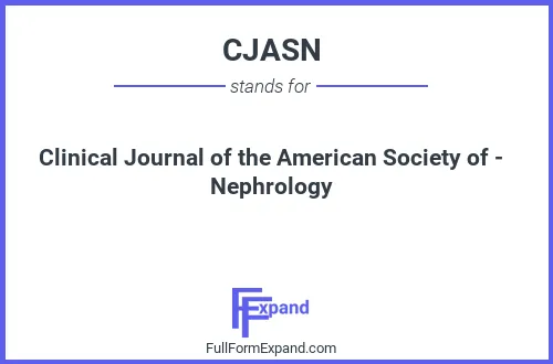 Full form of CJASN