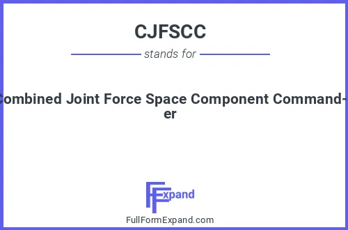 Full form of CJFSCC
