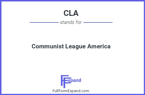 Full form of CLA