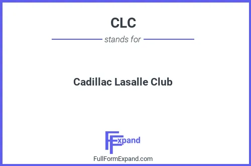 Full form of CLC