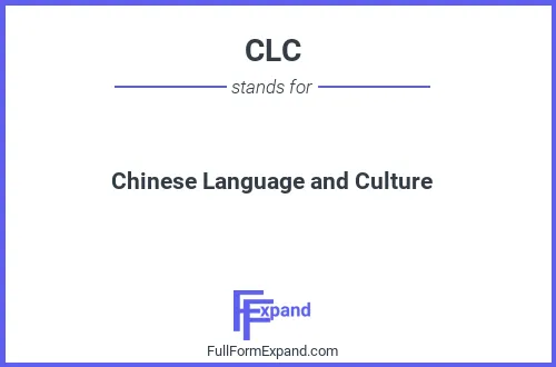 Full form of CLC