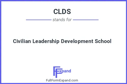 Full form of CLDS