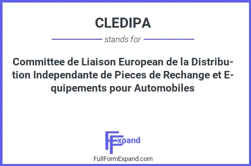 Full form of CLEDIPA