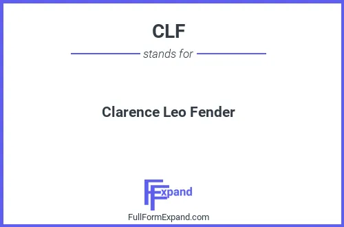 Full form of CLF