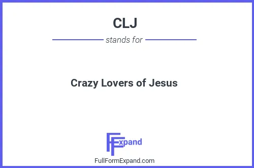 Full form of CLJ
