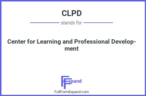 Full form of CLPD