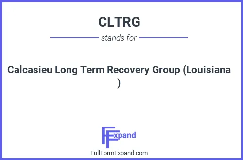 Full form of CLTRG