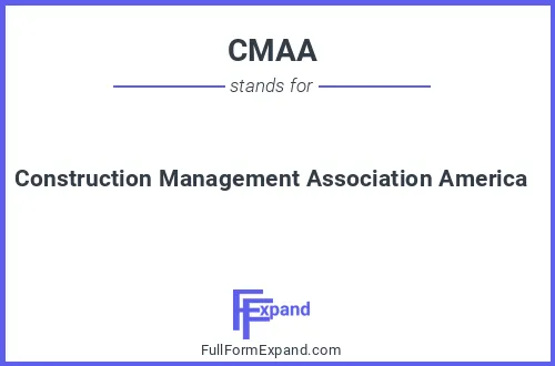 Full form of CMAA