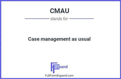 Full form of CMAU