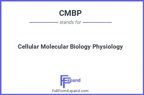 Full form of CMBP