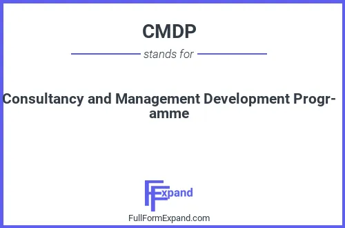 Full form of CMDP