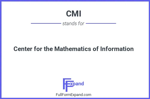 Full form of CMI
