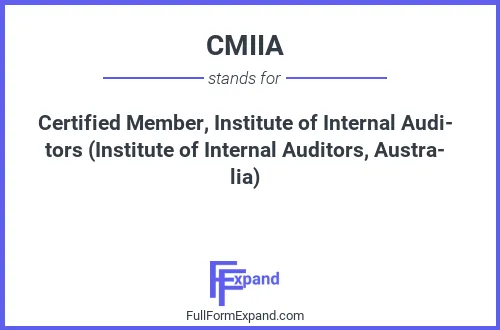 Full form of CMIIA