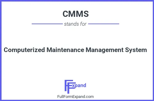 Full form of CMMS